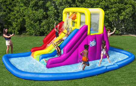 backyard party - inflatable play park